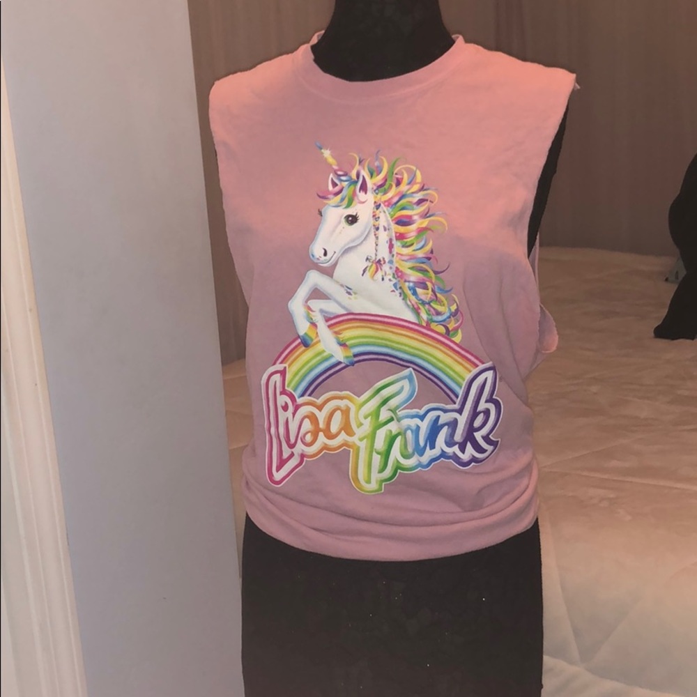 Lisa Frank sleeveless top
